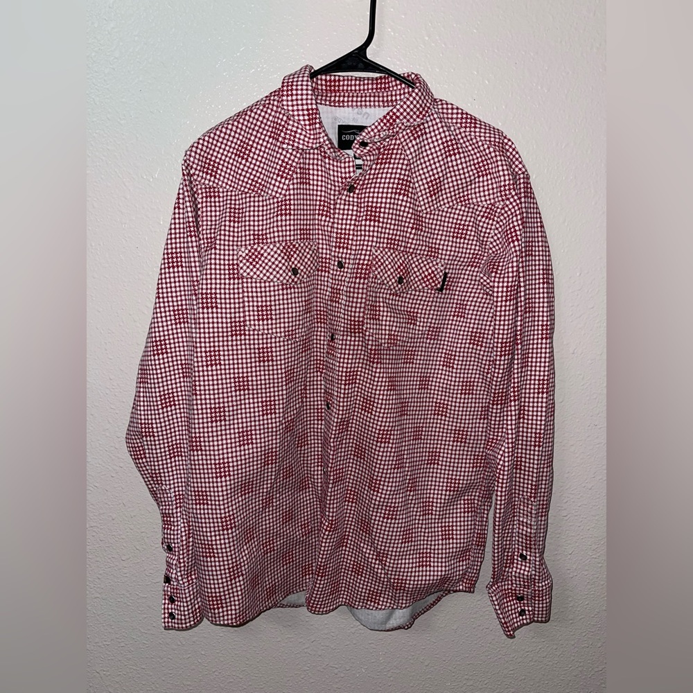 Cody James FR Pearl-snap Button Up Shirt